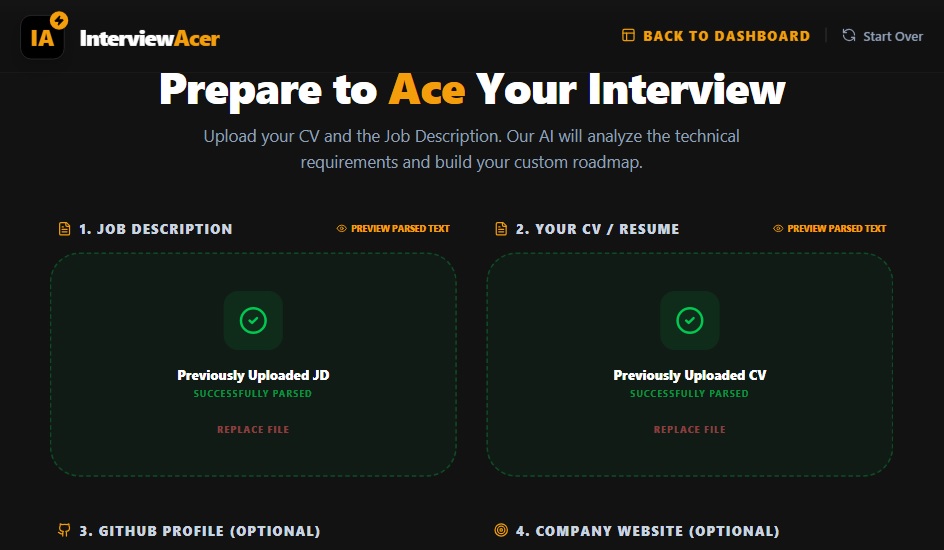 Photo of the  AI Interview Coach – Intelligent Job Preparation Assistant with Google Gemini App