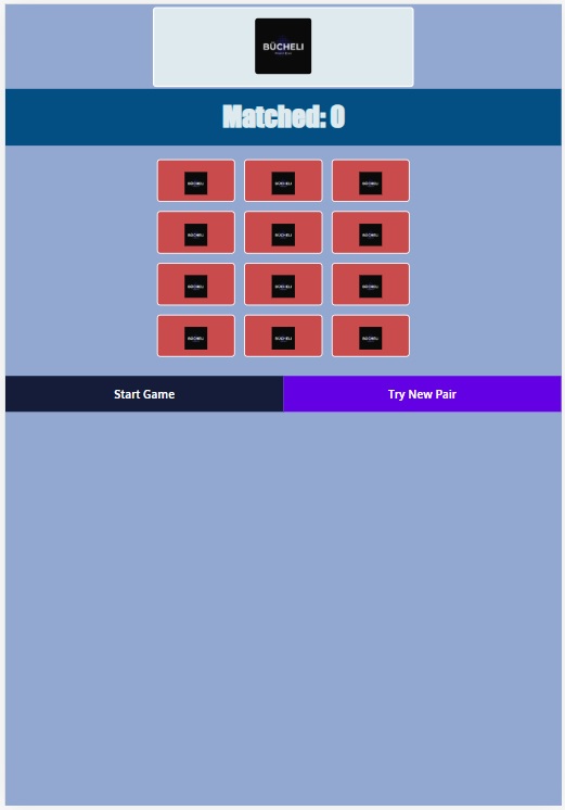 Photo of the Matching Memory Game app